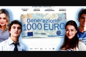 Ανοικτή προβολή της ταινίας «Η γενιά των 1000 euro» του Massimo Venier στο Πολιτιστικό Κέντρο Δροσιάς